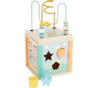 Small Foot cube, pastel motor skills toy for toddlers, playable from five sides,