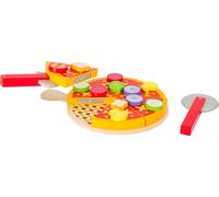 Legler Small Foot Children's Wooden Cuttable Pizza Toy Play Set