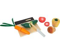 small foot Cuttable Vegetables Set fresh, wood, add-on for play kitchens & stores, role play toy for ages 2+ yrs., 12329