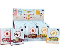 Small Foot Display Wooden Threading Beads Starter Set, Candy