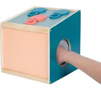 small foot Feeling Box Sensory, wood box for seeing, hearing, smelling, touching, ages 3+ yrs, 12466