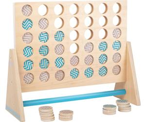 Small Foot Four in One Row XXL Active Wooden Play Classic Giant for the Garden, 12031
