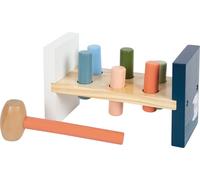 Small Foot Hammer Bench Arctic, made of FSC® 100%-certified wood, motor skills learning toy, ages 1+ years, 12452