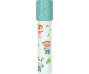small foot Kaleidoscope "Jungle Friends", made from FSC®-certified material, with fascinating patterns and colourful shapes, for children aged 3 and above, 12766