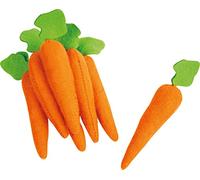Small Foot Legler Felt Carrots Kitchen and Food Toy, Orange