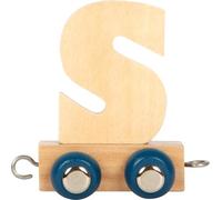 small foot Letters Train Polar S, Wood, Custom combinable Wooden Train for Decor or as a Gift, 12589