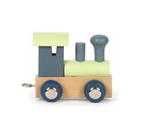 small foot Letters Train Polar Train Engine, Wood, Custom combinable Wooden Train for Decor or as a Gift, 12566