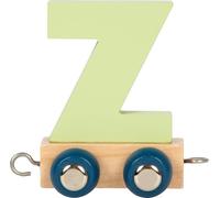 small foot Letters Train Polar Z, Wood, Custom combinable Wooden Train for Decor or as a Gift, 12596