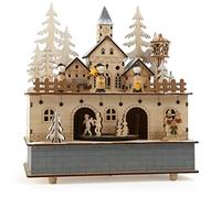 Small Foot "Little Village Music Box and lamp, Nature