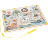 small foot Magnetic Maze ‘Safari’, skill game made from FSC® 100% certified wood, for ages 2+, 12732