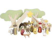 Small Foot Christmas Manger Play Set made of wood, child-friendly Christmas decoration, 12356