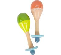 small foot Maracas Groovy Beats, instrument for kids 12+ months old, made of woo