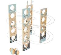 small foot Modular Marble Run, made of wood, can be easily taken apart and stored in a space-saving way, Prod. No. 12234