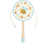 small foot Monkey Drum Little Friends, musical toy with flower and bee motif, drum for ages 24+ months, 12718