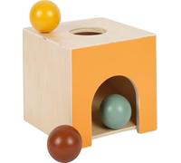 small foot Montessori Marble Box, 100% FSC-certified wood, educational toy with 3 balls, toy for ages 1+ years, 12744