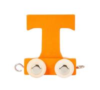 Small Foot Orange Wooden Train Letter 'T' Small Foot Multicolor