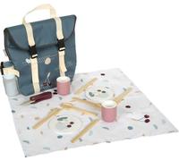 small foot Picnic Backpack tasty, picnic play set w/lots of wooden accessories, backpack for kids aged 3+ years, 12539