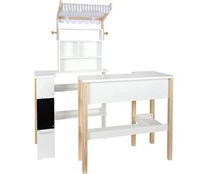 small foot Play Store "fresh", wood, role playing toy for kids, modular play store for ages 3+ years, 12328