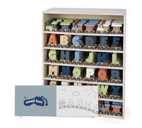 small foot Polar Letters Train Display, Wood, 180 Units with Train Cars, Engines & Letters, combinable, 12597