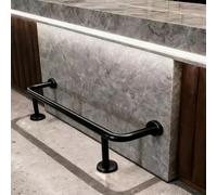 Small Foot Rail 60 80 100 120 168 183 185 330 340 cm, Bar Foot Rail Kits with Brackets Hardware, Stainless Steel Island Footrest Pole for Outside(12.1ft/369cm)