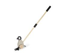 small foot Schiebetier Pinguin, Lauflernspielzeug aus FSC 100%-zertifiziertem Ho