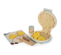 Small foot Set di stampi per waffle "Tasty" in legno, accessori per cucina gioco