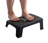 Small Foot Stool,Comfort Anti-Slip Office Support,Foot Rest for Under Desk at Work | for Home Bedroom Living Room Dorm Apartment Travel Work Study Chair Couch