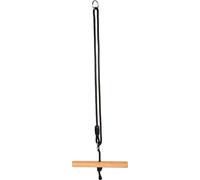 small foot Trapeze Swing Twist "Black Line", wooden swing, adjustable height, indoor & outdoor, for ages 3+ yrs., 12675