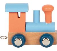 Small Foot Wooden Letter Train Engine, Custom Combinable, Multicoloured, 6 x 3.5 x 5 cm, Toddlers, Preschoolers, Unisex, Children
