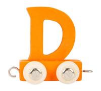 Small Foot Wooden Letter Train Orange D Toy Railway Set