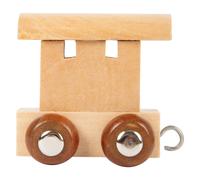 Small Foot wooden letter train wagon toy set - 12 pieces
