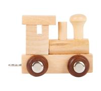 Small Foot wooden train locomotive toy - letter train set