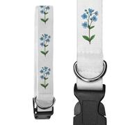 Small 'Forget Me Nots' Dog Collar (PR00056243)