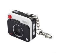 Small Form Factor Retro Digital Camera with CCD Imaging Sensor, HD1080P Recording, 8 Million Effective Pixels, Fully Automatic Operation Mode (black)