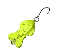 Small Freshwater Fishing Lures - Soft Lures for Pike and Perch Fishing - Realistic 2 Part Fishing Lures for Ponds and Lakes - Compact and Effective