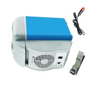Small Fridge 7.5L Capacity Portable Thermoelectric Coolers Refrigerators For Skincare Beverage Home Fridge With Freezer