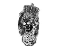 Small Full Arm Animal Tiger Wolf Tattoo Sticker Half Arm Waterproof Durable Temporary Tattoos(11)
