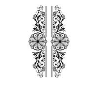 Small Full Arm Animal Tiger Wolf Tattoo Sticker Half Arm Waterproof Durable Temporary Tattoos(13)