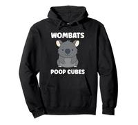 Small Funny Wombats animals zero poop cubes Wombat Pullover Hoodie