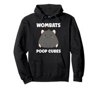 Small Funny Wombats animals zero poop cubes Wombat Pullover Hoodie