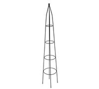 Small Garden Pyramid Plant Support Fallen Fruits Black One Size