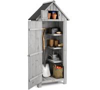Small Garden Shed Slim Compact Wooden Outdoor Storage Lockable Door 6ft Christow