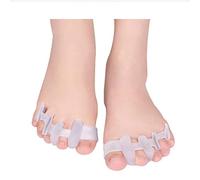 Small Gel Separators, Hallux Valgus Corrector,Silicone Separator, Toe Spacers for Overlapping Toes,Foot Splint Stretcher Spacer Spreader