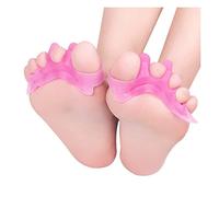 Small Gel Separators, Hallux Valgus Corrector,Silicone Separator, Toe Spacers for Overlapping Toes,Foot Splint Stretcher Spacer Spreader