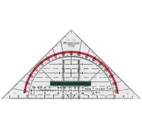 Small Geometry Set Square Drawing Drafting Triangle with Grip Klein