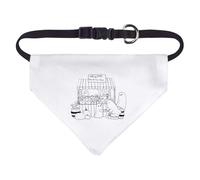 Small 'Ghost Market Stall' Dog/Cat/Pet Bandana (PD00063501)