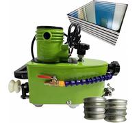 Small Glass Edging Machine Electric Portable Glass Edger Straight Round Bevel Edge Trimmer Grinder DIY Glass Corner Grinding Edging Machine