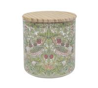 The Leonardo Collection Strawberry Thief Glass Food Storage Canister Small