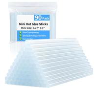Small Glue Sticks | Mini Sticks for Hot Glue - Transparent Craft Sealing Wood Metal Glass Decoration for School Projects Art