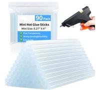 Small Glue Sticks | Small Hot Melt Glue Sticks | Strong Bond Metal Wood Glass Sealing Craft Art Decoration Repairing for Kids Adults